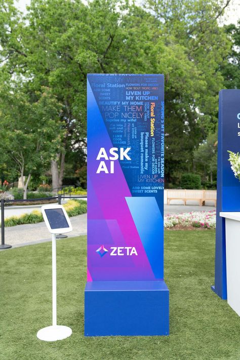 AI Powered Zeta Global Corporate Event in Dallas, Texas | Modern Party Co | PartySlate Corporate Event Decoration, Texas Party, Corporate Events Decoration, Corporate Event Design, Event Props, Events Decor, Event Stage, Modern Party, Beauty Logo Design