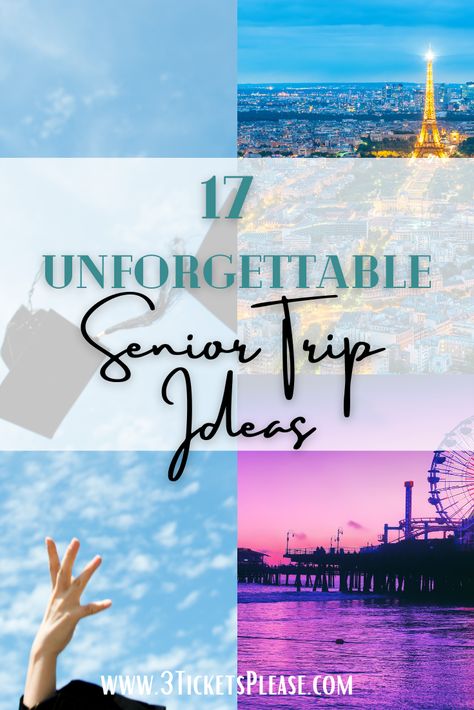 Graduation Vacation Ideas, Grad Trip Ideas, Graduation Trip Ideas, Senior Year Checklist, Senior Trip Ideas, Year Checklist, Senior Year Planning, Senior Year Graduation, Girls Trip Ideas