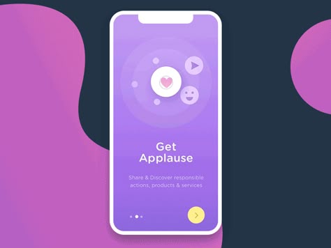 Onboarding Screens - Animated Mobile App Animation, Onboarding Animation, Productivity Lifestyle, Onboarding App, App Onboarding, App Animation, Indesign Adobe, Mobile Application Design, App Background