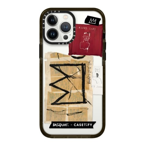 Crown Sticker, Casetify Cases, Jean Michel Basquiat, New Series, Custom Items, When He, Things To Buy, Mobile Gadgets, Iphone Case