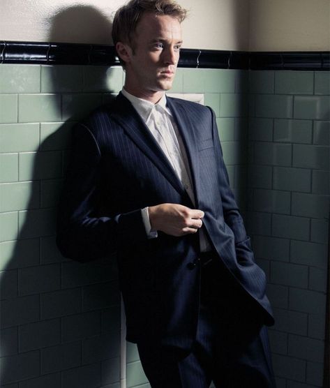 Tom Felton Photoshoot, Julian Albert, Draco Malfoy Harry Potter, Malfoy Harry Potter, Draco Malfoy Imagines, Draco Malfoy Aesthetic, Lucius Malfoy, Tom Felton Draco Malfoy, Images Harry Potter