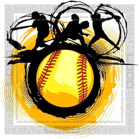 Fast Pitch Softball Design – Clip Art Graphic Fastpitch Softball Uniforms, Fastpitch Softball Quotes, Softball Teams, Softball Backgrounds, Softball Logos, Softball Clipart, Fast Pitch Softball, Softball Cheers, Softball Funny