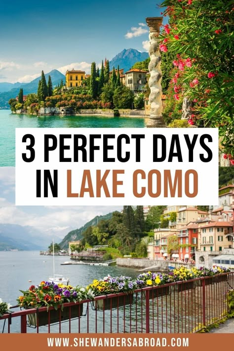 Lake Como Itinerary, Lake Como Hotels, Lake Como Bellagio, Lake Como Travel, Bellagio Italy, Villa Carlotta, Lake Como Villas, Villa Del Balbianello, Italy Trip Planning