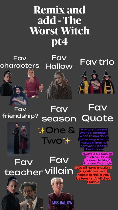 #theworstwitch Worst Witch, Season Quotes, The Worst Witch, Netflix Series, The Worst, Old Fashioned, Witch, Quotes