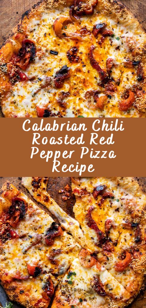 Calabrian chili roasted red pepper pizza is a delightful combination of spicy and sweet flavors. The roasted red peppers add a smoky sweetness, while the Calabrian chili paste provides a bold and spicy kick. Here’s a delicious recipe for you to try: Ingredients: For the Pizza Dough: 1 pound (450g) pizza dough (store-bought or homemade) […] The post Calabrian Chili Roasted Red Pepper Pizza Recipe appeared first on Cheff Recipes. Calabrian Chili Pizza, Calabrian Chili Recipes Bobby Flay, Peppercinis Recipes, Calabrian Chili Recipes, Roasted Red Pepper Pizza, Red Pepper Pizza, Chili Pizza, Calabrian Chili Paste, Cast Iron Skillet Pizza