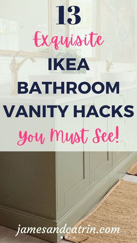 Discover the magic of IKEA bathroom vanity hacks and give your space a major upgrade without splurging. This roundup features ingenious ways to repurpose and enhance IKEA vanities, making them fit any decor style from boho to Scandinavian. Get ready for a bathroom makeover that's both stylish and affordable 🏠💡. #IKEABathroomVanityHacks Ikea Kitchen Units, Ikea Hack Bathroom, Ikea Bathroom Vanity, Styles Of Home Decor, Ikea Vanity, Best Ikea Hacks, Unique Knobs, Bathroom Garden, Custom Bathroom Vanity