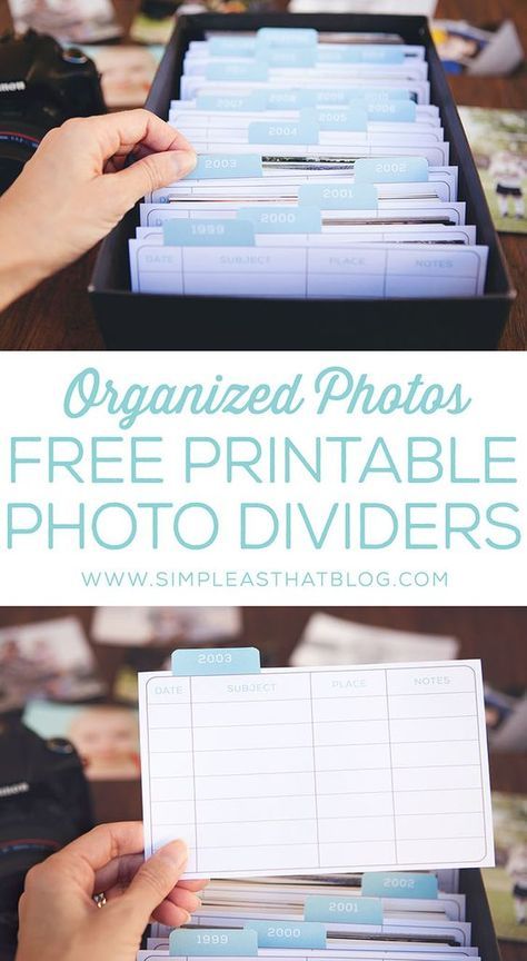 Photo Divider, Photo Organization Storage, Digital Photo Organization, Photography Organizations, Picture Organization, Scrapbook Organization, Foto Tips, Photo Organization, Simple Life Hacks