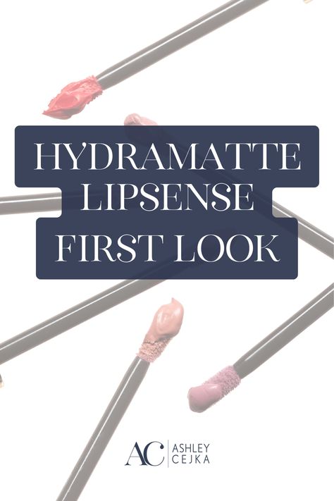 One step, moisturizing, long-lasting lip color HydraMatte LipSense by SeneGence. 6 new creamy shades added to our permanent line. See my first thoughts here ashleycejka.com Hydramatte Lipsense, Lipsense Lip Colors, Long Lasting Lip Color, Senegence Lipsense, Lipsense Colors, Matte Lip Color, Lip Color, Makeup Hair, Matte Lips