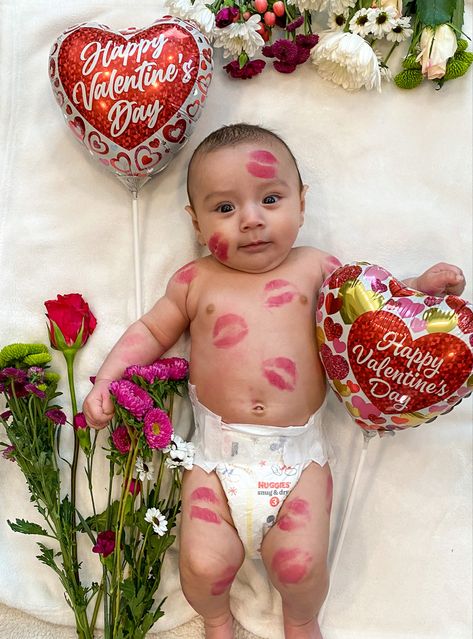 Sibling Valentines Day Photoshoot, Valentines Baby Photoshoot, Gothic Baby, Valentines Day Pictures, Valentines Day Baby, Valentine Photo, Baby Brother, St Valentin, Baby Photoshoot