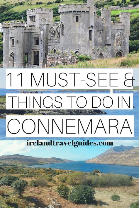 11 Things To Do In Connemara, Ireland - Ireland Travel Guides Conamara Ireland, Ireland Connemara, Ireland Travel Tips, Ireland Packing List, Things To Do In Ireland, Connemara Ireland, Ireland Honeymoon, Ireland Aesthetic, Ireland History