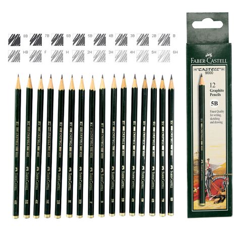 Faber Castell Art, Charcoal Artists, Faber Castell Pencil, 2b Pencil, Golden Art, Artist Pencils, Marker Paper, Writing Drawing, Stationary School