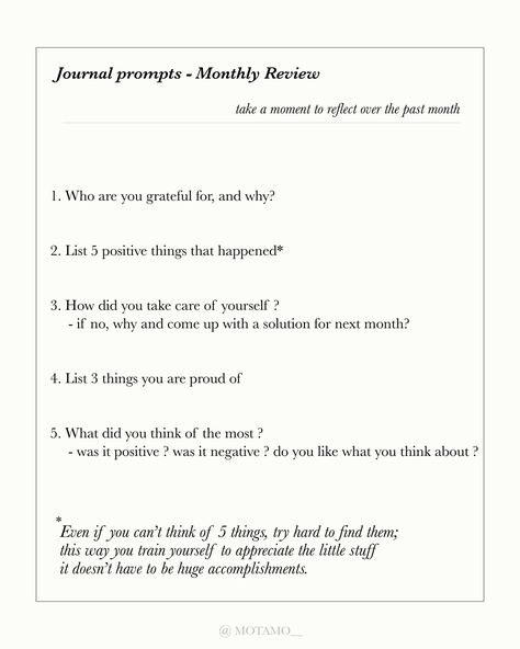 Monthly Review Journal Prompts, Beginning Of The Month Journal, Beginning Of Month Journal, Month End Journal Prompts, Journal Month Review, Beginning Of The Month Journal Prompts, Monthly Reflection Journal Prompt, End Of Month Journal Prompts, End Of Month Journal