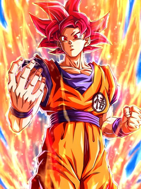 Goku Super Saiyan God, Tipografi 3d, Image Dbz, Goku Y Vegeta, Dragon Ball Wallpaper Iphone, Goku Wallpaper, Ultra Instinct, Dragon Ball Painting, Dragon Ball Super Wallpapers