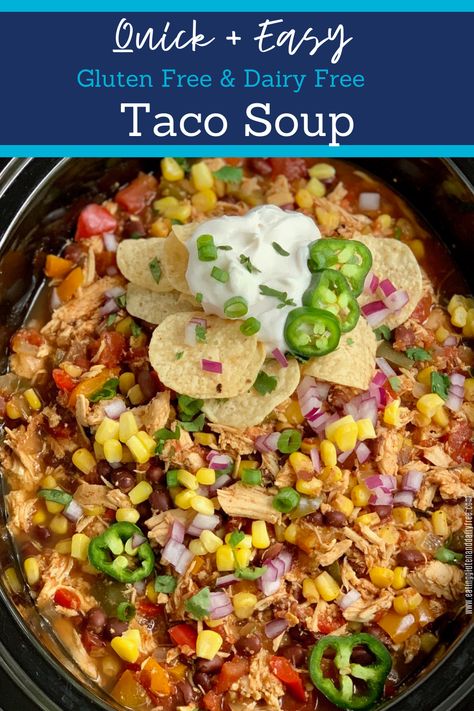 Dairy Free Crockpot Meals, Gluten Free Crock Pot, Crockpot Dairy Free, Dairy Free Tacos, Gluten Free Dairy Free Recipes Dinner, Gluten Free Slow Cooker Recipes, Gluten Free Crock Pot Recipes, Gluten Free Tacos, Dairy Free Recipes Dinner