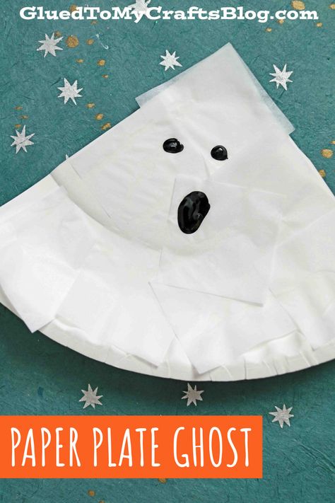 Excited For Fall, Ghosts And Goblins, Ghosts Halloween, Fun Halloween Crafts, Halloween Board, Fall Halloween Crafts, Kid Craft, Halloween Crafts For Kids, Glue Crafts