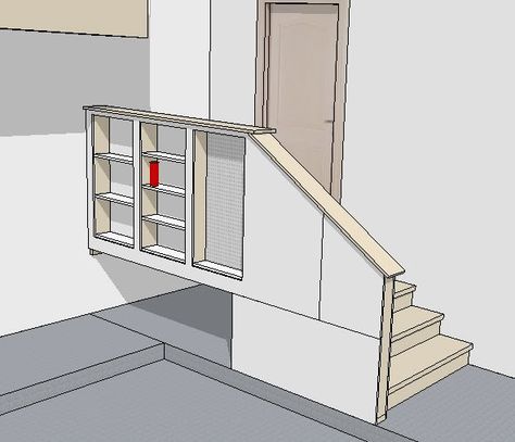 Garage Stairs Makeover, Garage Steps, Garage Stairs, Mud Room Garage, Garage Entryway, Garage Floor Paint, Stair Design, Garage Renovation, New Garage