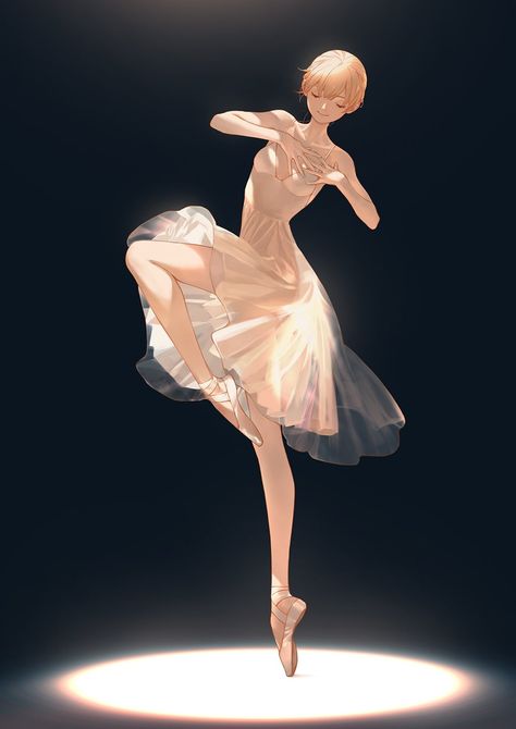 坛九 on Twitter: "She.… " Ballerina Anime, Anime Ballet, Ballet Illustration, Tan Jiu, Ballerina Poses, Dancer Drawing, Dancing Drawings, Ballet Poses, Ballet Art