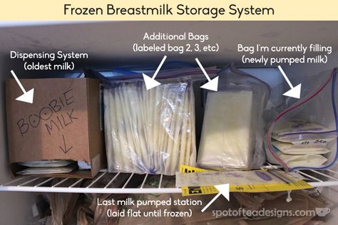 Freezing Breastmilk, Baby Food Storage, Baby Life Hacks, Milk Storage, Breastmilk Storage, Baby Advice, Baby Prep, Breastfeeding And Pumping, Baby Organization