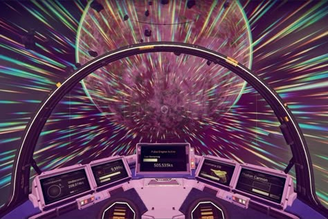 Spaceship Cockpit Illustration, Ship In Space Aesthetic, Inside Of A Spaceship, Spaceship Console, Space Opera Aesthetic, Inside Spaceship, Inside A Spaceship, Pink Spaceship, Spaceship Aesthetic