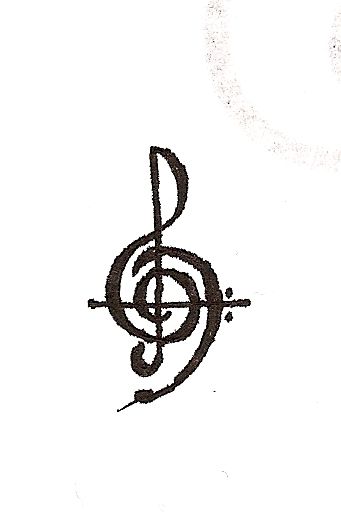 Treble Clef Art, Clef Tattoo, Treble Clef Tattoo, Sketch It, Playing Cards Art, Bass Clef, Music Tattoo Designs, Romantic Wallpaper, Music Tattoo