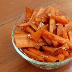 Marinated Carrots Antipasto - Allrecipes.com Marinated Carrots, Antipasto Recipes, Pepper Poppers, Cherry Peppers, Fruit And Veggies, Fingerfood Party, Cooked Carrots, The Mediterranean Diet, Allrecipes Recipes