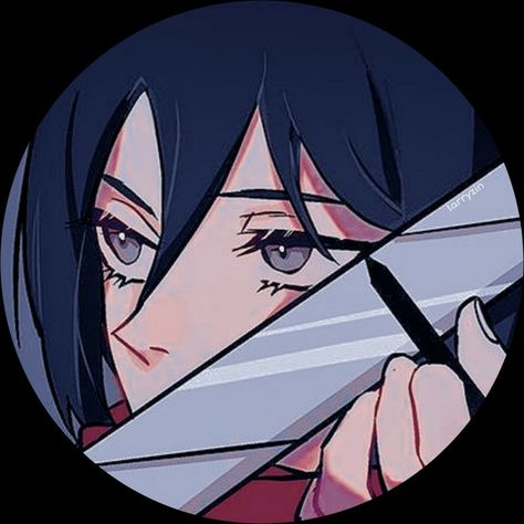 Knife Eyeliner, Doing Eyeliner, Eyeliner, Anime