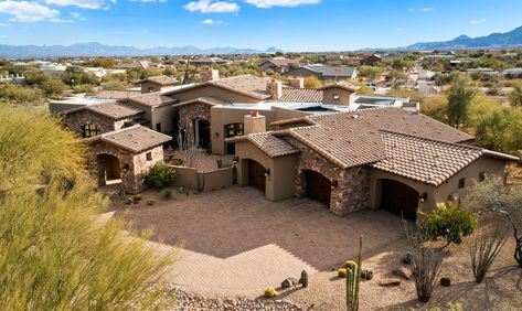 Scottsdale, Arizona, United States | 4 Bed, 5 Bath House For Sale | $3,250,000 - Spectacular luxury living in this meticulously designed Spanish Ranch home,... Spanish Ranch, Travertine Outdoor, Arizona House, Equestrian Facilities, Wood Beam Ceiling, Custom Built Ins, Ranch Home, Gate House, Built In Grill