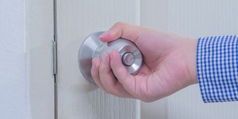 Door Knob Turns But Won't Open? How To Fix Jammed and Stuck Locks  ||  With a door lock stuck in the open position or a lock stuck in the locked position, there is always a solution. If the door knob turns, but won't open, read this. https://unitedlocksmith.net/blog/door-knob-turns-but-wont-open-how-to-fix-jammed-and-stuck-locks Bedroom Door Knobs, Locked Door, Locker Locks, Interior Door Knobs, Glinda The Good, Home Security Tips, Front Door Locks, Door Upgrade, Front Entry Doors