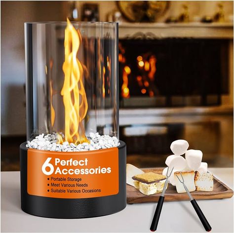 Amazon.com: Tabletop Fire Pit Bowl Mini Table Top Firepit Patio Decor for Women Portable Fireplace Indoor/Outdoor Smores Maker Rubbing Alcohol : Patio, Lawn & Garden Fireplace Indoor Outdoor, Mini Fire Pit, Fireplace Indoor, Smores Maker, Apartment Shopping, Indoor Fire Pit, Tabletop Fire Pit, Portable Fireplace, Tabletop Fireplaces