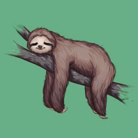 Really love what LazyDayzSewing is doing on Etsy. Sloth Drawing, A Sloth, Sloth, I Hope, Drawings