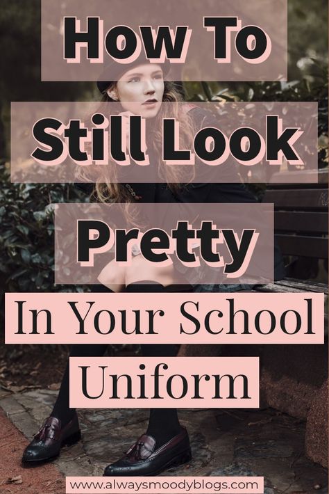 Here are some easy ways to spice up your uniform and work outfits to feel a bit more Girly, feminine and pretty. Tips For School Aesthetic, Fashion School Notes, Rich Private School Aesthetic Classroom, How To Make Work Uniform Look Cute, Ways To Look Better In School, Ways To Make School Uniforms Cute, Things To Spice Up Your Outfit, Making School Uniforms Cute, Ways To Make Your Uniform Cute