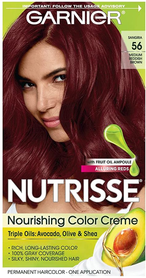 Purple Black Hair Dye, Dark Purple Hair Dye, Permanent Purple Hair Dye, Best Purple Hair Dye, Purple Black Hair, Burgundy Hair Dye, Dark Hair Dye, Garnier Hair Color, Dark Purple Hair