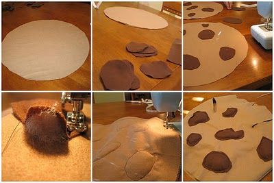 How-To: Last-Minute Chocolate Chip Cookie kid costume by Rachel of Average Jane Crafter (hey, that's me!) #Halloween #Costume Diy Cookie Costume, Chocolate Chip Cookie Costume, Cookie Costume Diy, Cookie Halloween Costume, Chip Costume, Cookie Costume, Gs Cookies, Gifts Baskets, Candy Costumes