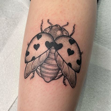 Ladybug Tattoos, Ladybug Tattoo, Left Arm Tattoos, Lady Bug Tattoo, Bug Tattoo, Insect Tattoo, Dope Tattoos For Women, Feather Tattoo, Tattoo Meaning