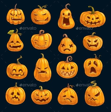 Drawings For Halloween, Pumpkin Carving Aesthetic, Party Vector, Halloween Pumpkin Carving Stencils, Pumpkin Drawing, Halloween Fest, Halloween Pumpkin Designs, Halloween Rocks, Halloween Pumpkins Carvings