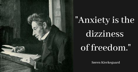 PICT on Instagram: “Existentialism: Kierkegaard’s Fear and Trembling🎈  Instructor: Evrim Emir-Sayers  Existentialist philosophers raise new questions about the…” Soren Kierkegaard Quotes, Existentialism Quotes, Kierkegaard Quotes, Fear And Trembling, Soren Kierkegaard, Inspirational Songs, A Meme, Philosophy Quotes, Freedom Of Speech