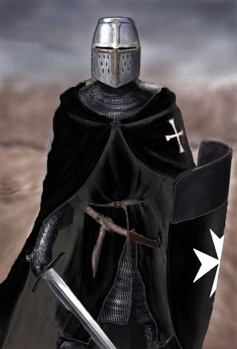 Group Of Knights, Christian Soldiers, Knights Hospitaller, The Crusades, Crusader Knight, Jesus Photo, Military Design, The Holy Land, Knight Art