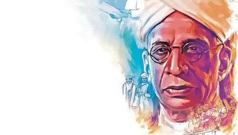 An eminent philosopher and statesman, Dr Sarvepalli Radhakrishnan was India’s second President and the first vice president. His birth anniversary is observed as Teacher’s Day across the country. Teachers Day Creative, Teachers Day In India, Gandhi Photos, Dr Sarvepalli Radhakrishnan, Teachers Day Quotes, Sarvepalli Radhakrishnan, University Of Calcutta, Banaras Hindu University, Teachers Day Poster