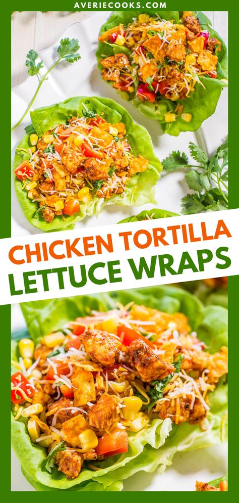 Chicken Taco Lettuce Wraps, Easy Lettuce Wraps, Chicken Tomatoes, Lettuce Tacos, Taco Lettuce Wraps, Pork Lettuce Wraps, Chicken Wrap Recipes, Healthy Wraps, Lettuce Wrap Recipes