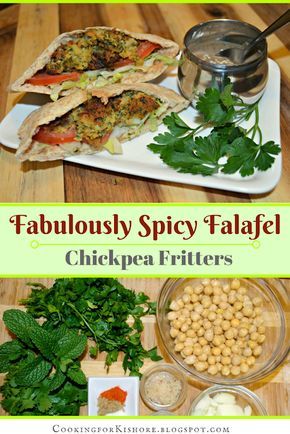 Spicy Falafel Recipe, Falafel Recipe Easy, Costa Rican Recipes, Chickpea Fritters, Falafel Sandwich, Recipes Veggie, Snacks Vegan, Falafel Recipe, Meals To Try