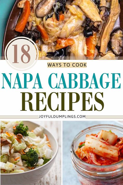 recipes using napa cabbage Napa Cabbage Wraps, How To Cook Napa Cabbage, Napa Cabbage Recipes, Napa Cabbage Salad, Cabbage Wraps, Cabbage Roll Casserole, Healthy Foods To Make, Cabbage Steaks, Cooked Cabbage