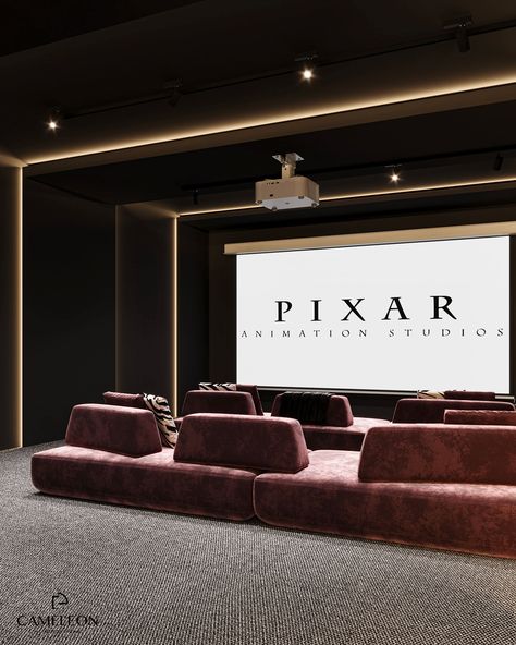 Mini Home Theater Design, Home Theatre Design Interiors, Cinema Room Design, Home Theatre Design, Entertainment Rooms, Luxury Kitchen Decor, Home Cinema Room, Theater Design, Vip Room