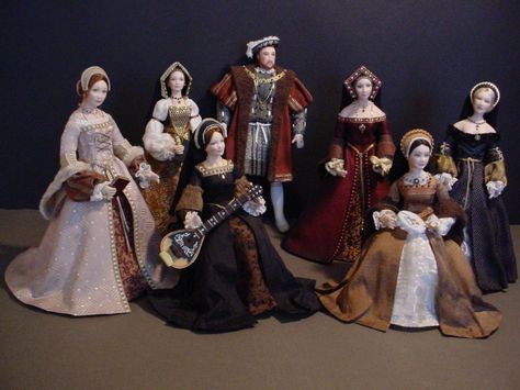 KING HENRY VIII AND HIS SIX WIVES | Debbie DP | Flickr Tudor Fashion, Wives Of Henry Viii, Anne Of Cleves, Tudor Dynasty, History Queen, Tudor Era, Catherine Of Aragon, King Henry Viii, Strange History