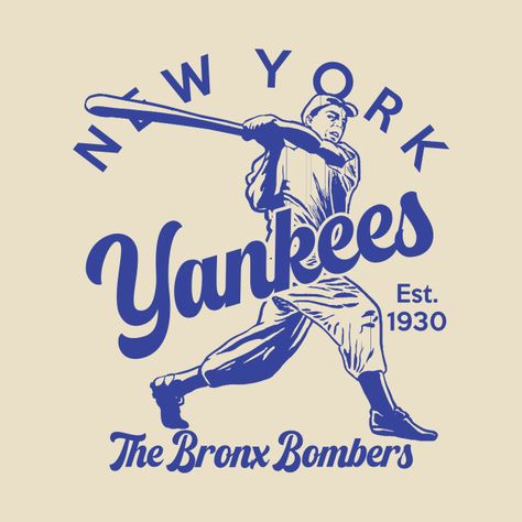 Old Style New York Yankees by ndasmet Vintage Yankees, Yankees T Shirt, Old Style, New York Yankees, Bronx, Old Fashioned, Shirt Designs, Tshirt Designs, New York