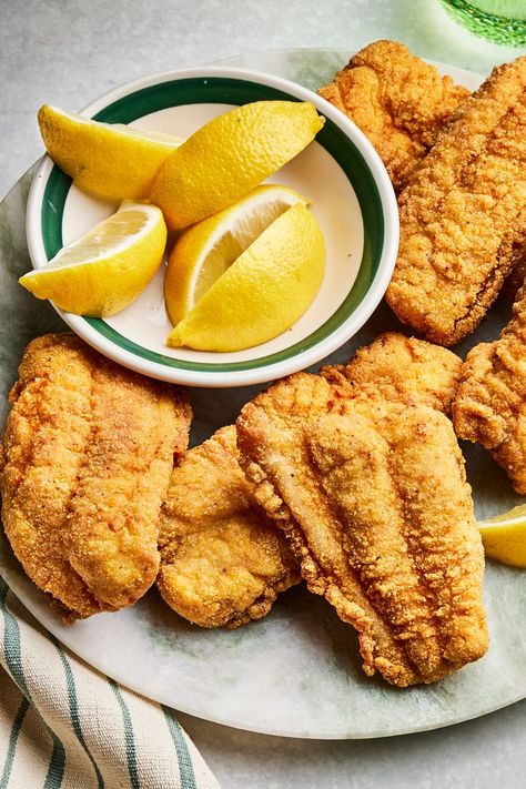 Southern Fried Catfish Cajun Catfish Recipes Fried Fish, Fried Fish Recipes Southern, How To Cook Catfish Fillets, Captain Ds Fish Recipe, Best Fried Catfish Recipe, Fried Fish Dinner, Fried Catfish Nuggets, Fried Catfish Recipe, Fish Food Photography