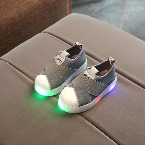 KKABBYII Kids LED Sneakers Breathable Luminous with Light Size 21-30 Baby Boy Sneakers, Shoes For Girl, Led Girls, Sports Shoes For Girls, Lit Shoes, Princess Shoes, Baby Sneakers, Baby Boy Shoes, Boys Sneakers