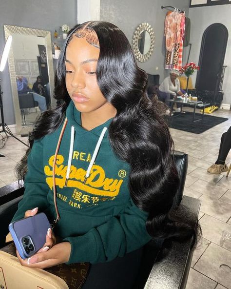 Hair Styles For Short Hair, Hair Styles For Long Hair, Styles For Long Hair, Styles For Short Hair, Birthday Hairstyles, Frontal Hairstyles, Curl Styles, Hair Laid, Straight Lace Front Wigs