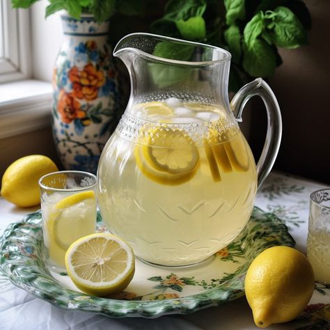 Tuscan Lemonade Recipe Using Lemons, Starbucks Vanilla, Italian Drinks, Frozen Lemon, Homemade Soda, Lemon Curd Recipe, Lemonade Cocktail, Yoghurt Cake, Lemon Lemonade