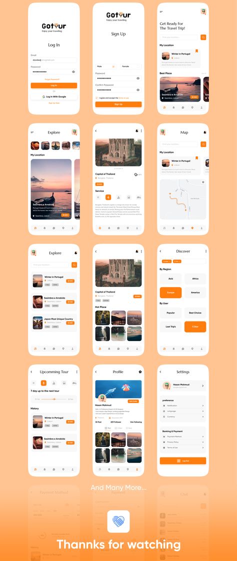 Travel App Design, การออกแบบ Ui Ux, Application Ui Design, App Design Ui, Mobile App Interface, Ux Kits, App Design Layout, Ux App Design, Wireframe Design