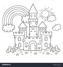 Creative Bulletin Boards, Outline Pictures, Castle Coloring Page, Cartoon Fairy, Birth Colors, Fairy Tale Castle, Fairy Castle, Art Coloring Pages, Coloring Designs